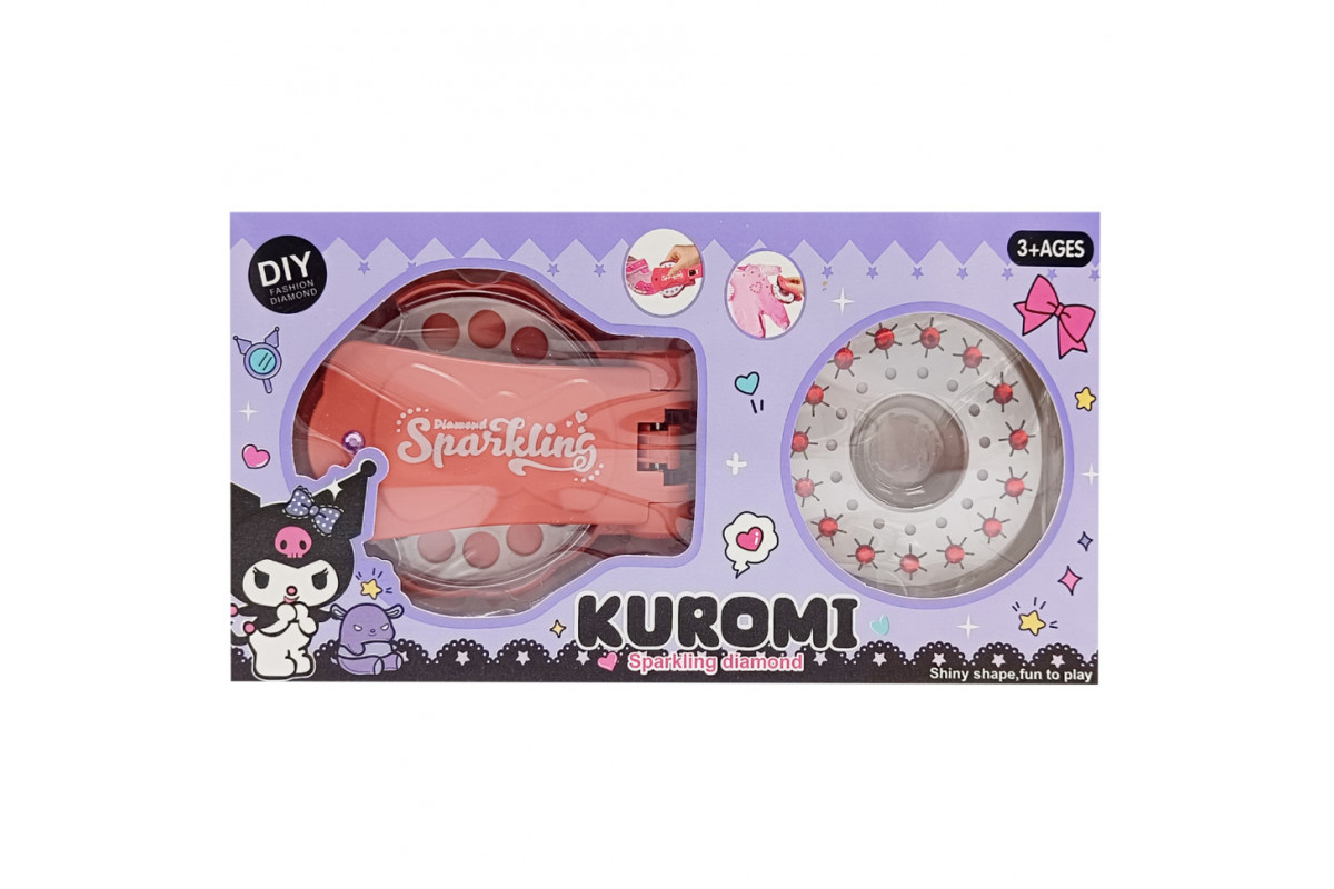Набор для творчества "Kuromi" DM249-132(Coral) устройство для крепления страз, стразы