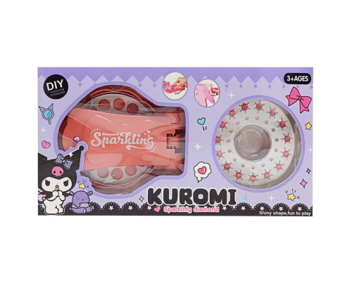 Набір для творчості "Kuromi" DM249-132(Coral) пристрій для кріплення страз, стрази