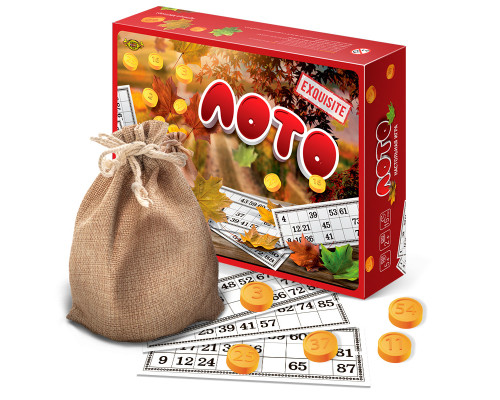 Настольная игра "Лото EXQUISITE" MKL1001