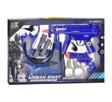 Ігровий набір зі зброєю "Поліціянт" 333F-1 жилет, маска, звукові та світлові ефекти
