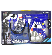 Ігровий набір зі зброєю "Поліціянт" 333F-1 жилет, маска, звукові та світлові ефекти