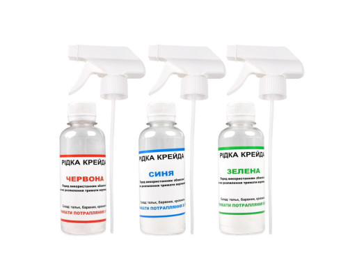 Набір для творчості "Рідка крейда" 30925 пляшки з сумішшю