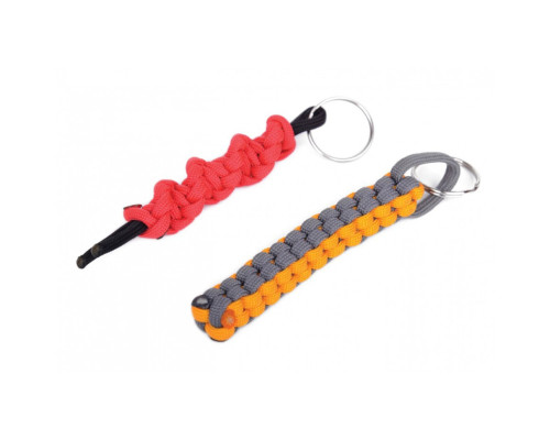 Набор для творчества. Плетение с паракорда "Брелоки" (ПАР-003) PAR-003 разноцветный