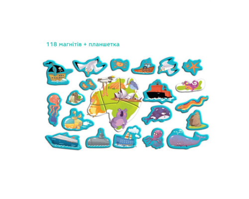 Розвиваюча магнітна гра "Карта планети" DoDo 200201