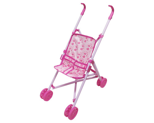 Коляска для ляльок M 0348, 58 х 13 х 13 см Серце