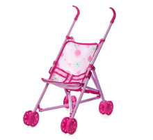 Коляска для ляльок M 0348, 58 х 13 х 13 см Полуничка