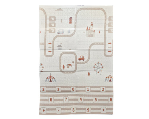 Дитячий Термокилимок двосторонній складний MR 1570-1-1 XPE, 120-180 см, товщина 8 мм