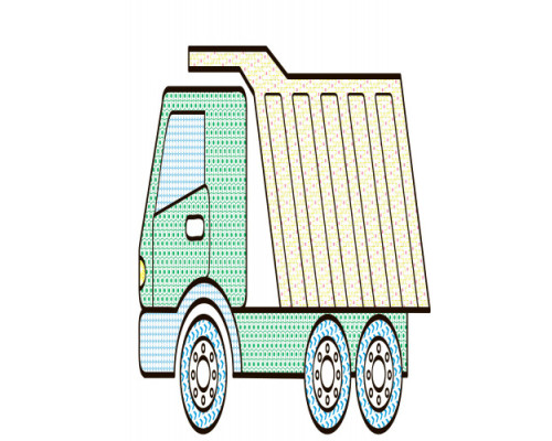 Дитяча водна розмальовка: Машинки 734013, 8 сторінок