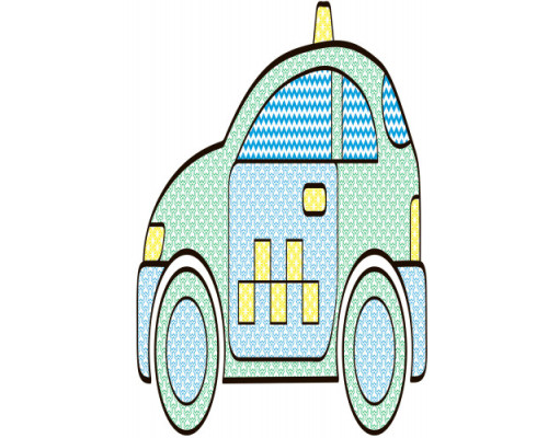 Дитяча водна розмальовка: Машинки 734013, 8 сторінок