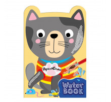 Дитяча розмальовка "Water Book Пухнастик" РМ-82-01, 6 аркушів