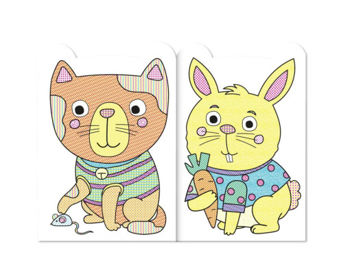 Дитяча розмальовка "Water Book Пухнастик" РМ-82-01, 6 аркушів