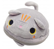 Рюкзак дитячий "Big CAT" FG231104050P, застібка-блискавка, 1 відділення, вушка Сірий