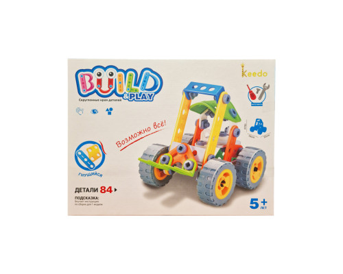 Конструктор Build&Play "Навантажувач" HANYE J-7703, 84 елементи