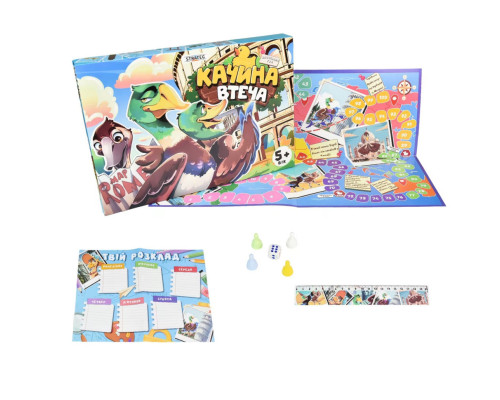 Настільна дитяча гра «Качина втеча» 30608 українською мовою
