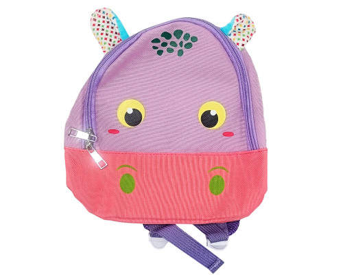 Дитячий рюкзак «Бегемотик» C15701(Violet) 21 x 23 x 9 см