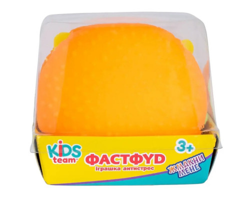 Детская игрушка антистресс "Фастфуд" CKS-10763