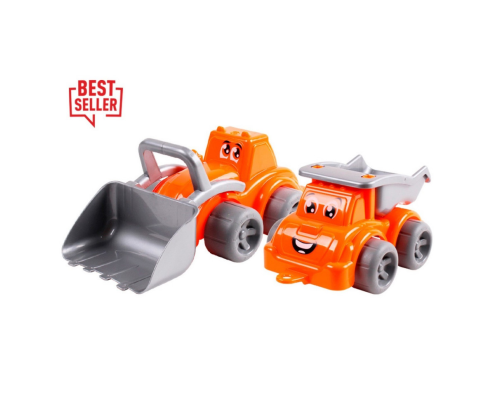 Ігровий набір "Будмайданчик Максік" ТехноК 0977TXK, 2 машинки