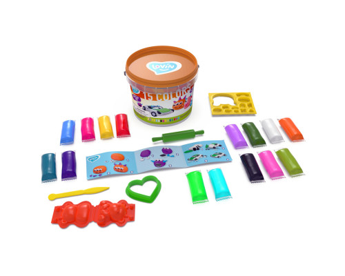 Набір для ліплення з повітряним пластиліном Компанія монстрів ТМ Lovin 70146