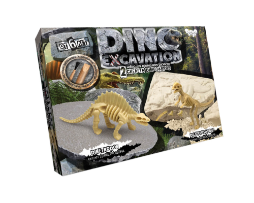 Дитячий набір для проведення розкопок динозаврів DINO EXCAVATION DEX-01  Диметродон