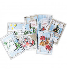 Набір для створення вітальних листівок "Новорічні побажання" FDGCK-001 в асортименті