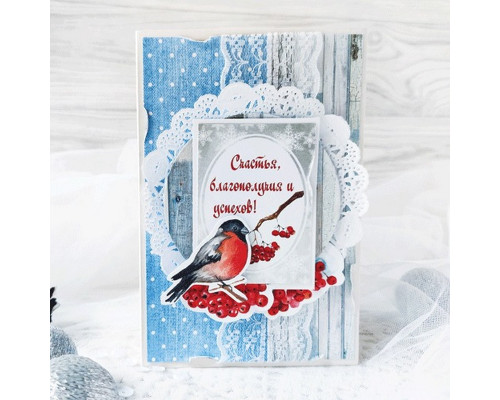 Набір для створення вітальних листівок "Новорічні побажання" FDGCK-001 в асортименті