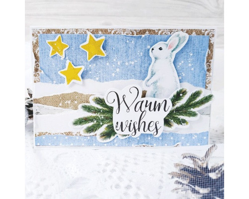 Набір для створення вітальних листівок "Новорічні побажання" FDGCK-001 в асортименті