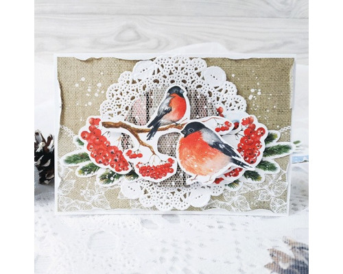 Набір для створення вітальних листівок "Новорічні побажання" FDGCK-001 в асортименті