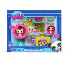 Игровой набор "Фабрика Развлечений" Littlest Pet Shop 00519 аксессуары и 2 фигурки, фабрика Игровой набор "Фабрика Развлечений" Littlest Pet Shop 00519 аксессуары и 2 фигурки, фабрика