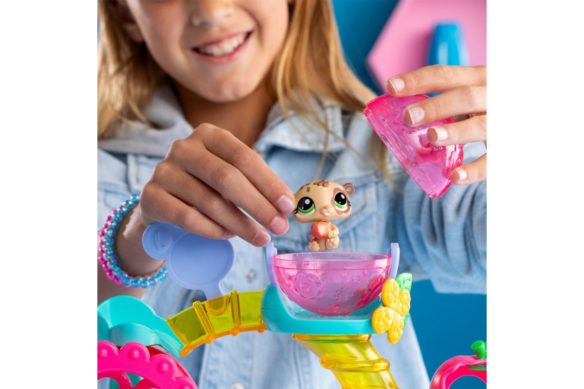 Игровой набор "Фабрика Развлечений" Littlest Pet Shop 00519 аксессуары и 2 фигурки, фабрика Игровой набор "Фабрика Развлечений" Littlest Pet Shop 00519 аксессуары и 2 фигурки, фабрика