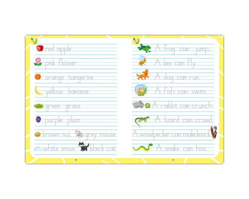 Навчальний зошит "English for kids : Writing words" 20906 англійські слова