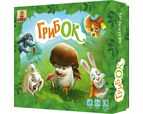 Дитяча настільна гра ГрибОК 800170 розвиваюча