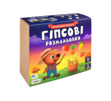 Набор для творчества Гипсовые раскраски: раскрась фрукты 30989