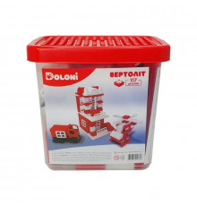 Конструктор "Вертоліт" 013888/08 в пластиковому боксі, 117 деталей