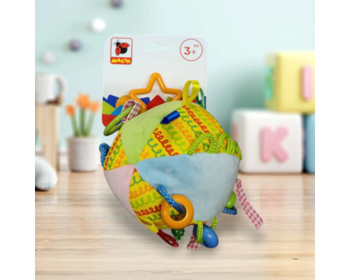 Подвеска "Мячик с бусинками" МС 110601-02