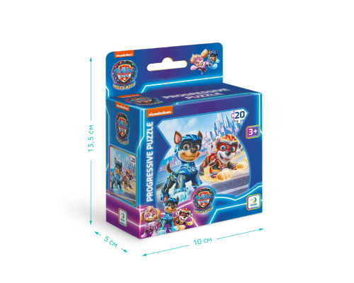 Пазл дитячий "Paw Patrol. Гонщик та Маршал" 200469, 20 елементів