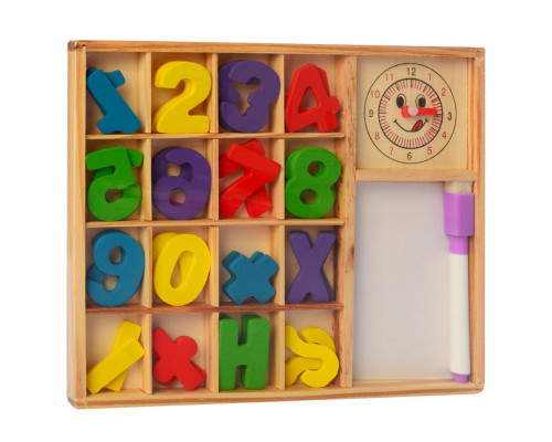 Развивающий набор первоклассника MD 1245 деревянный MD1245C