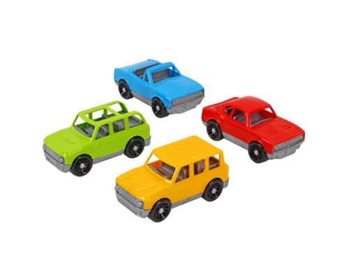 Ігровий набір машинок 9895TXK 4 штуки в наборі
