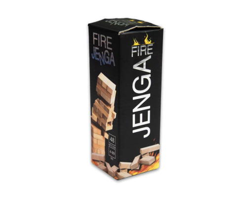 Настільна гра "Fire Jenga" 30848 українською мовою 48 брусків