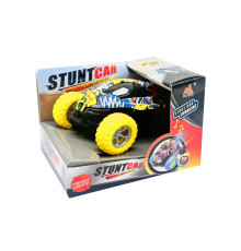 Детская трюковая машинка FL-20610C(Yellow) инерционная, 11 см, оборот на 360°