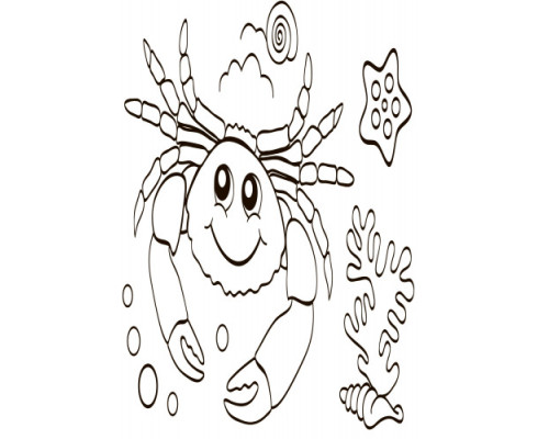 Дитяча водна розмальовка: Море 734010, 8 сторінок