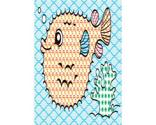 Дитяча водна розмальовка: Море 734010, 8 сторінок