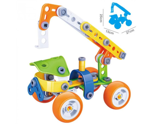 Конструктор Build&Play "Автокран" HANYE J-7702, 98 елементів