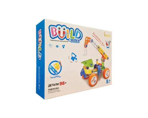 Конструктор Build&Play "Автокран" HANYE J-7702, 98 елементів