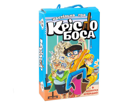 Настольная детская игра «Кресло босса» 30387 на украинском языке