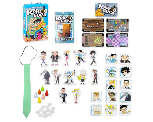 Настольная детская игра «Кресло босса» 30387 на украинском языке