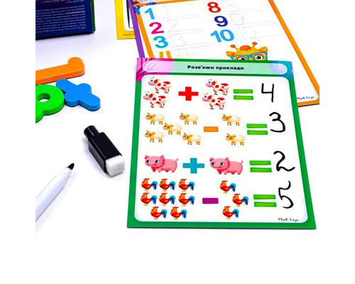 Гра настільна "Магнітний набір. Математика" VT5411-16