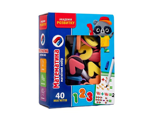 Гра настільна "Магнітний набір. Математика" VT5411-16