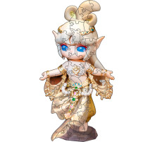 Фігурний пазл з дерева "Сурі" PZ016-A4C-AC 75-125 деталей, розмір А4