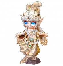 Фігурний пазл з дерева "Сурі" PZ016-A4C-AC 75-125 деталей, розмір А4, картонна коробка