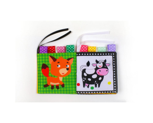 Розвиваюча книжка-шуршалка «Корівка Му» 404072